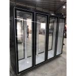 2500L Reach In Cooler 4 Glass Door Refrigerator For Convenience Store