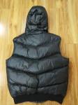 Polyester Padded Vest Mens 3x Puffer Vest Black Bubble Vest