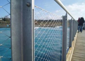 Wholesale Building 7x7 Flexible Stainless Steel Cable Mesh Anti Corrosive from china suppliers