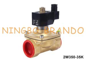 Wholesale 1-1/4'' Two Way Normally Open Brass Water Solenoid Valve 220V 110V 24V 12V from china suppliers