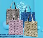 PVC Shopping Handbags Bag Tote Shopper Handles Transparent Clear Large Capacity