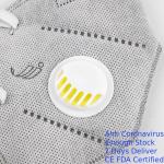 Pm2.5 Dust Respirator Bacteria Proof Unisex N95 Face Mask Anti Pollution