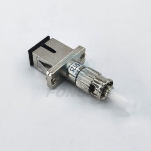 Wholesale FTTH Network Fiber Switch Adapter , ST Male to SC Female 62.5/125 Hybrid Adapter from china suppliers