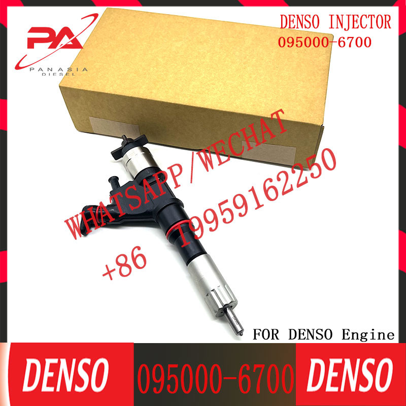 Diesel Common Rail Fuel Injector 095000-6700 095000-6701 9709500-670 0950006700 0950006701 for HOWO VG1540080017A R61540