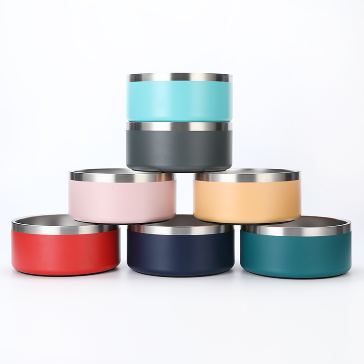 Pet Feeding Vacuum Insulated Stainless Steel Dog Bowl Durable Power Source Not Applicable