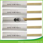 Open Paper Packing Japanese Bamboo Chopsticks Restaurant Tensoge 20cm Natural