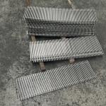 Polish Finish Stainless Grating Plate 30mm Earing Bar Pitch For Industrial And