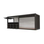 20FT Mini Pop-up Shop Container for Fast-Food Restaurant Convenience Store Kiosk