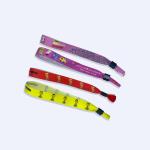 Perfect Woven Cloth Wristbands for Your Event Various Sizes OEM Accepted