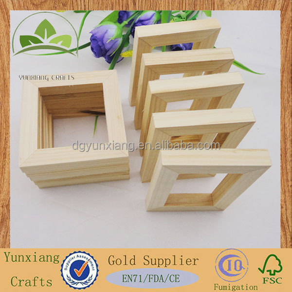 Picture Frames For Arts & Crafts, DIY Painting Project - Stand or Hang on the Wall - For Adults and Kids Craft