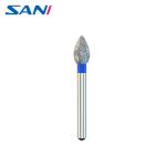Dental Stainless Steel Diamond Bur CE FDA ISO For Root Canal Treatment