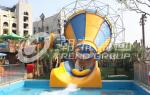 Big Fiberglass Water Slides Family Water Park Aqua Park Amusement