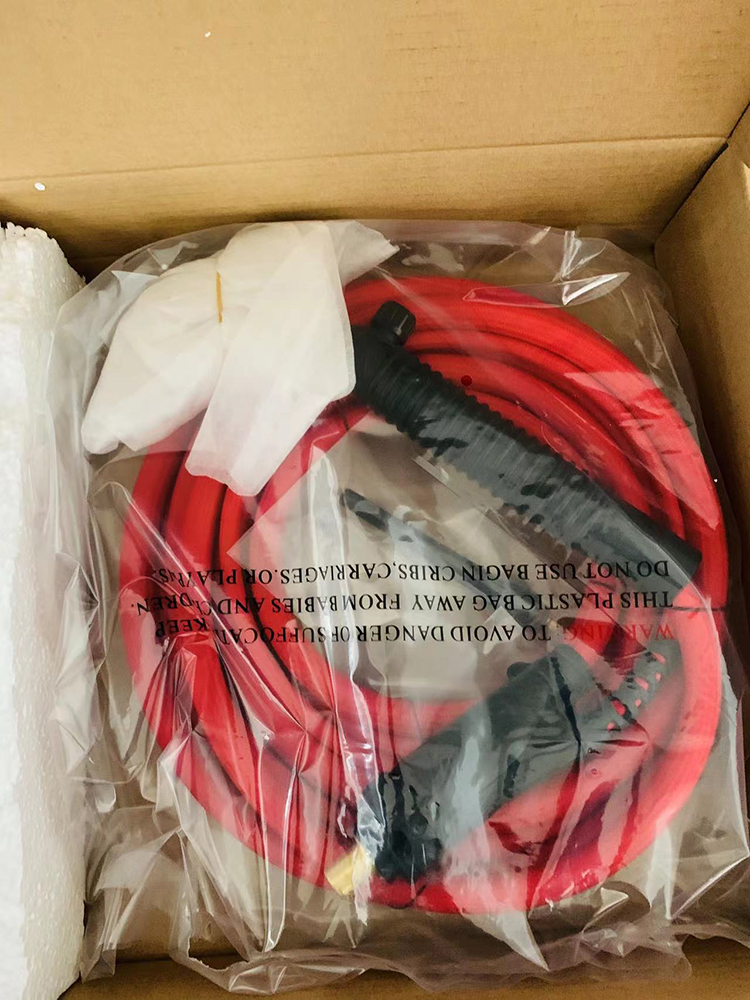 Black 250AMP Large Champagne Clear Nozzle Air-Cooled Tig Welding Torch Kit WP26FV-R-20FT