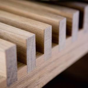 Wholesale Fire Resistant Lightweight Acoustic Slat Wood Wall Panels For Building Corridors from china suppliers