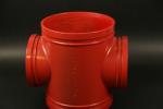 Threaded Connection four way cross Ductile Iron Commercial Needs