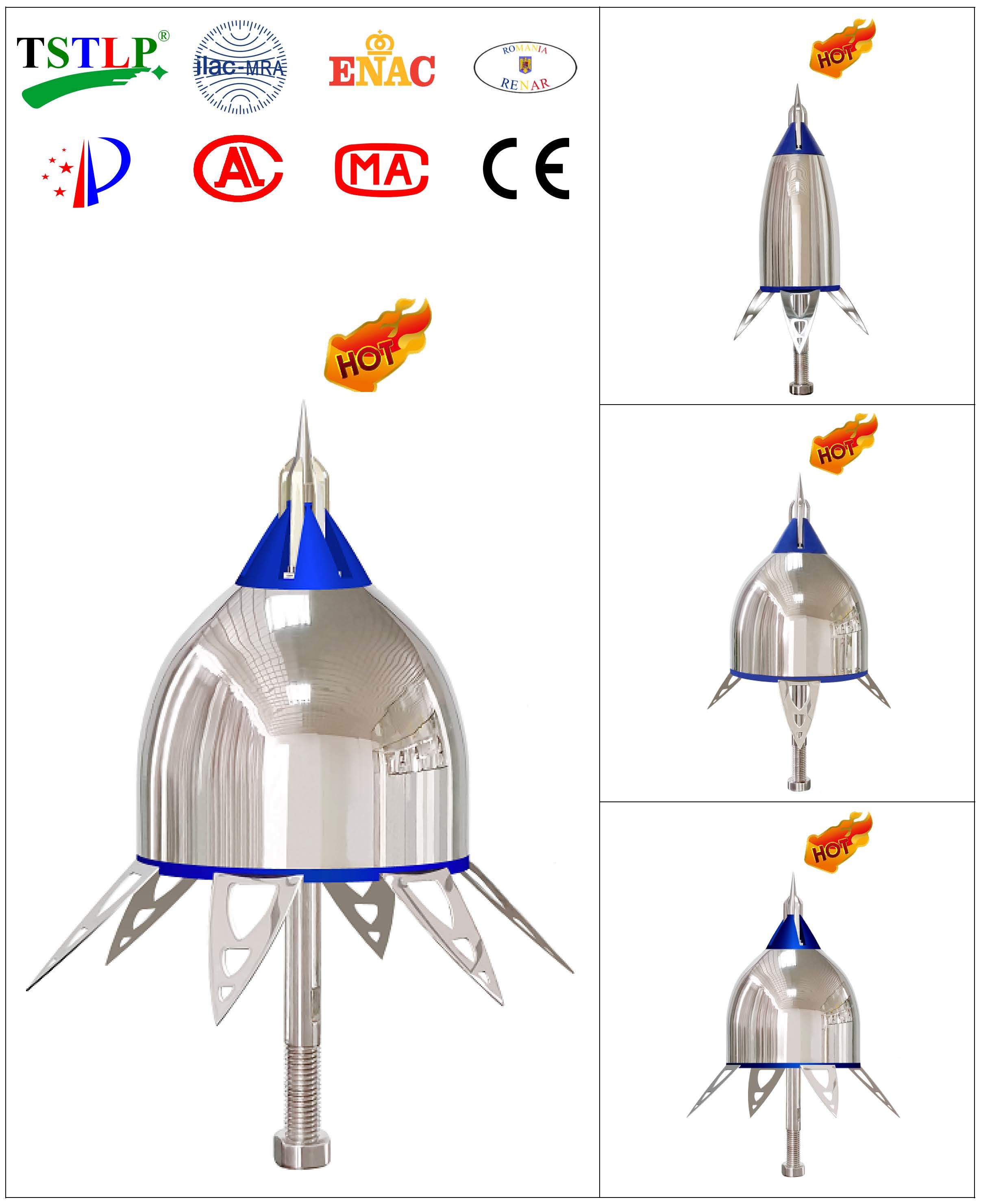 Reliable ESE Lightning Protection System 60μS In Advance Efficiency For Building