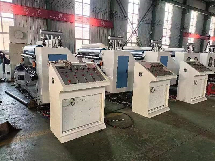 380V 2 Ply Corrugated Paperboard Carton Box Making Machine Corrugated Cardboard Production Line 4500 KG