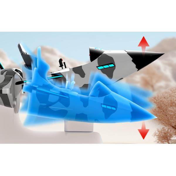 Take Your Flight Simulation To The Next Level With VR Flight Simulator Single-player 395kg Gamepad Controls