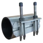 GGG DN300 Vacuum SS Stainless Steel Repair Clamp Epoxy Coated