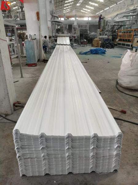 1070mmx11800mm PVC Roof Sheet for Workshop Lamina De UPVC Roofing Sheet Plastic