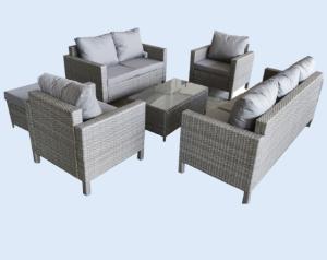 Wholesale Rattan Wicker Outdoor Sofa Conversation Patio Wichker Furniture Garden Furniture Sofa Set from china suppliers