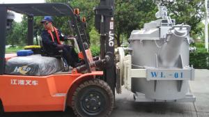 Wholesale Dust Free 1200KG Ladle Metallurgy Furnace Cast Iron Ladle For Lead Pouring 2.5t/M3 from china suppliers