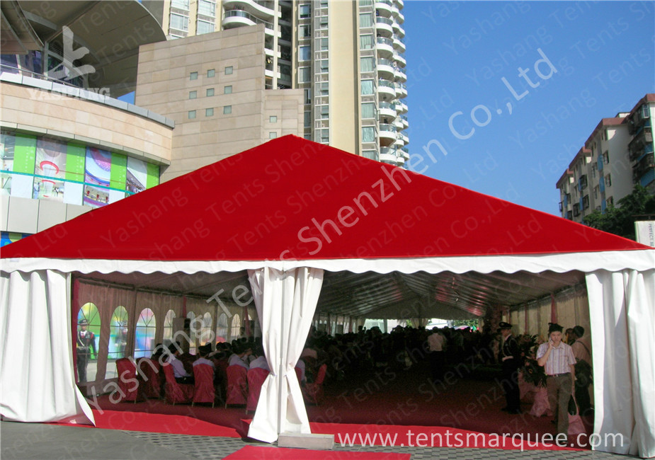 Temporary Industrial Storage Buildings Movable Plant Tent With Functional Container