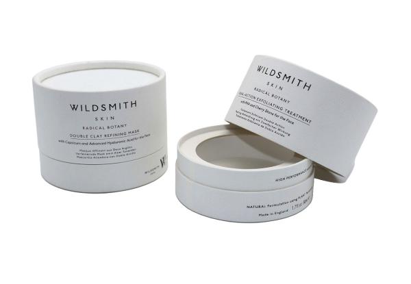 Embossing Stamping Paper Tube Packaging Box Round Greyboard Wrap Special