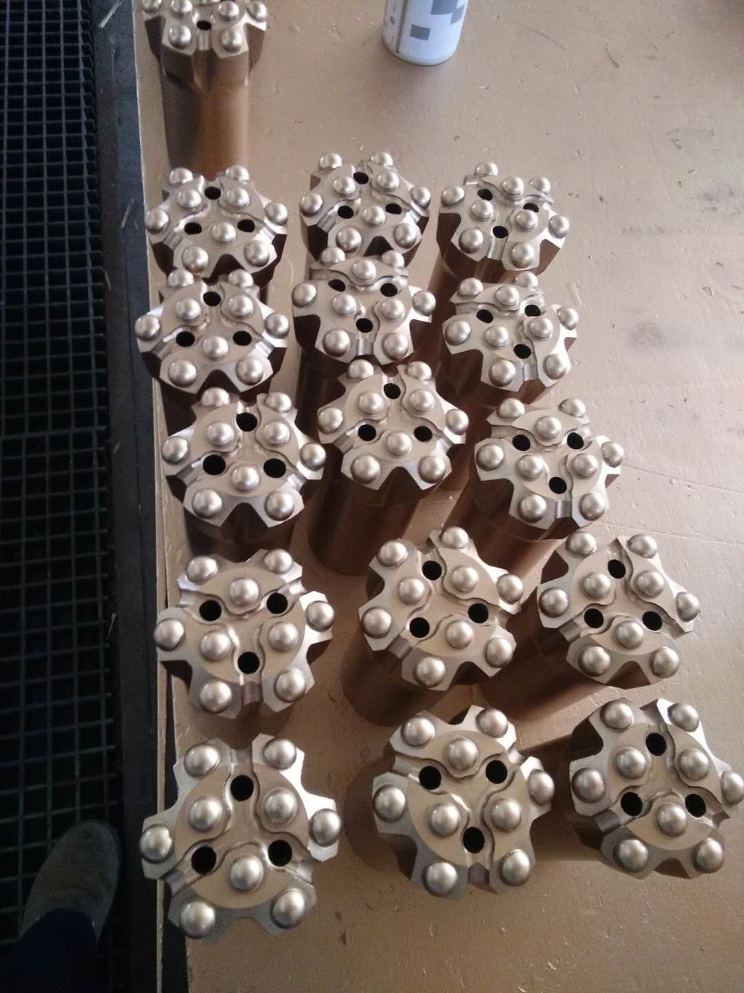High Strength CrMo Industrial Drill Bits T38 64 / 76mm For Long Hole Drilling