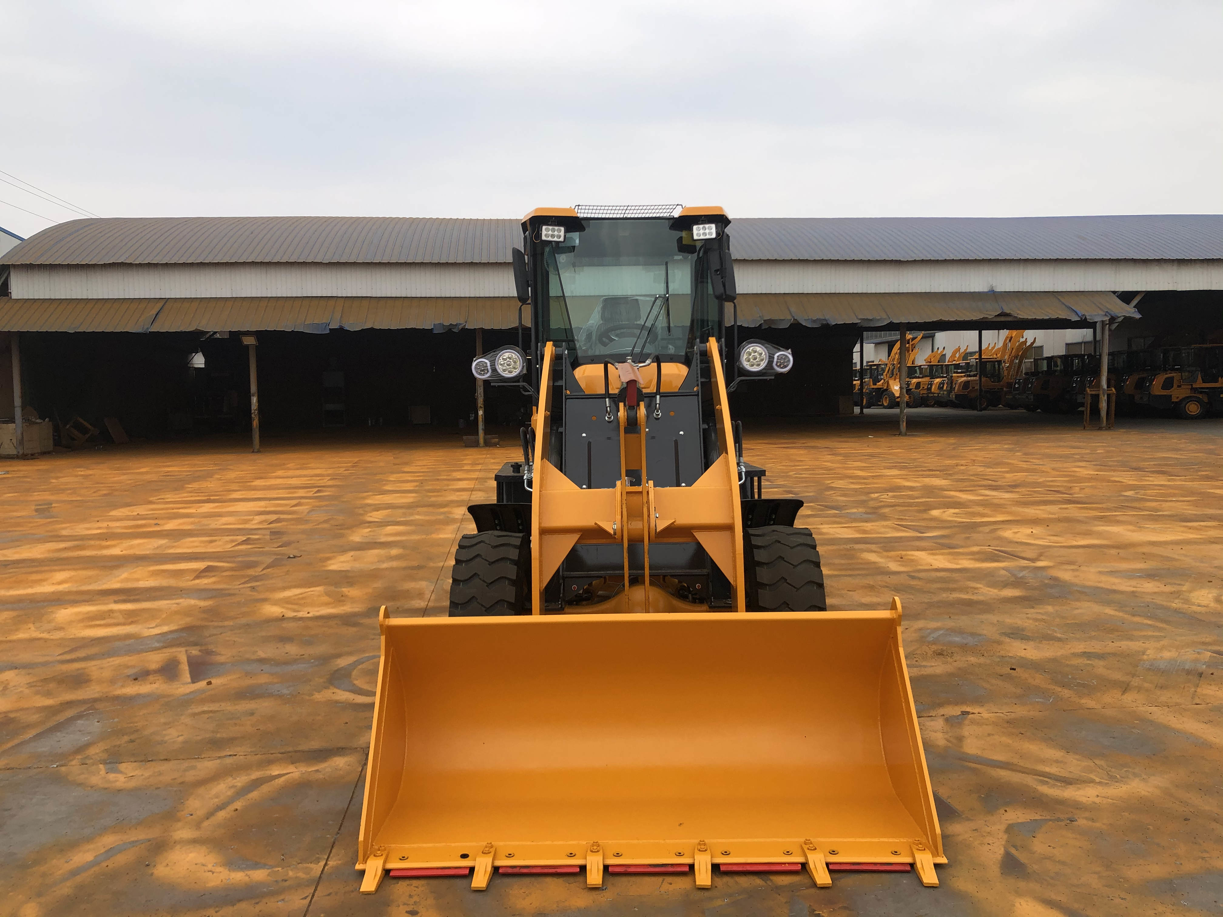LC20 5 Ton Xichai 4102 Engine Front Wheel Loader 2400r/min