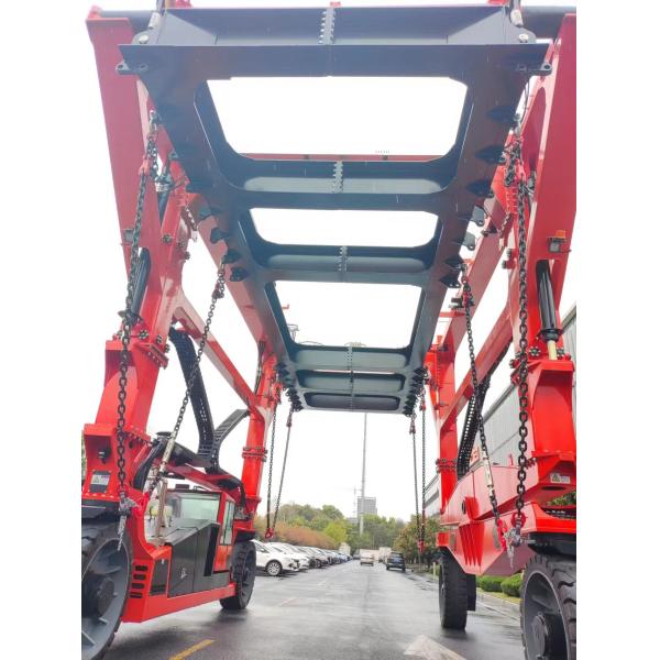60T Port Straddle Carrier Manufacturer For Container Handling / Stacking