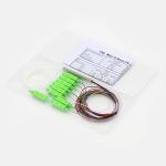 ISO9001 PVC G657A1 0.9mm Fiber Optic PLC Splitter