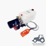 12v Hydraulic Power Unit For Farm Tipping Trailer; Hydraulic Pump with Battery;
