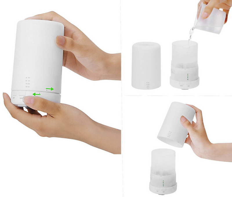 Sparkling Portable Aroma Nebulizer Rechargeable Aromatherapy Essential Oil Diffuser
