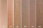 Flat Grain Extruded Solid 70mm 19mm WPC Fence Panels