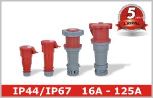 Wholesale Waterproof 16 32 63 125 Amp Industrial Socket Receptacle for IEC CEE Plugs from china suppliers