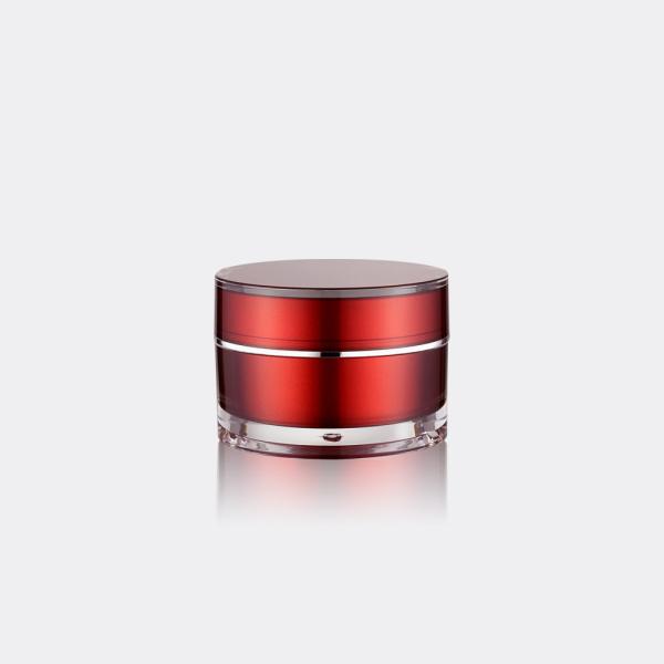 Refillable Luxury Plastic Cosmetic Jars For Face Eye Cream GR704A/B 15ML 30ML