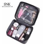 China Supplier Custom Square Cosmetic Toiletry Bag With Zipper