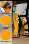 Extra Long Leather Welding Spats Fire Resistant Welding Knee Pads Heat Resistant
