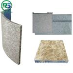 10mm Aluminum Honeycomb Panel Wood Grain Acoustic Filling Wooden Panel 800*800*2