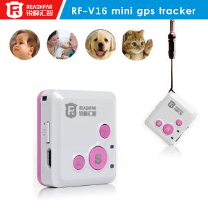 Wholesale Free platform gps gsm kids very small gps tracker for person google earth rf-v16 from china suppliers