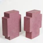 80% Al2O3 Content Heat Resistant Zirconium Brick Chrome Corundum Firebrick for