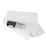 Clear Frosted Compostable Plastic Zipper Bag Clothes Transparent Packaging