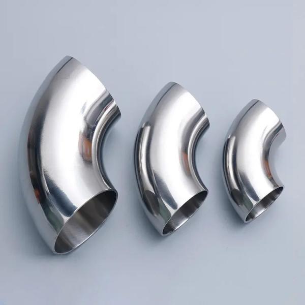 Sanitary Male Stainless Steel Elbow 1/4 Bsp X 8 Mm Od Bending Stainless Steel