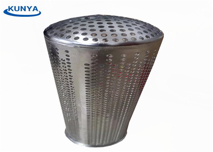 300um 304ss Candle Sintered Filter Elements Metal Perforated Stainless Tube