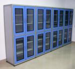Powder Coating Large Safety Storage Cabinet Two Story Clapboard For Office