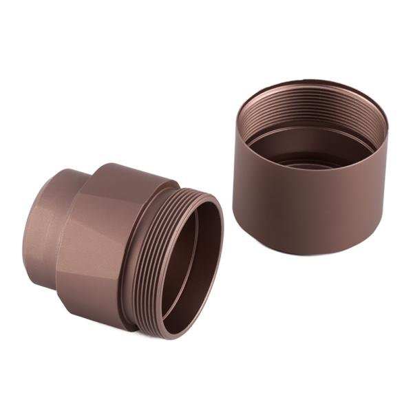 Custom Aluminum Alloy CNC Turning Parts Lightweight Design Anodizing and Fast Proofing Service OEM