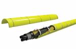 Polyurethane Underground Ducting For Submarine Electric Cable Protection 85A