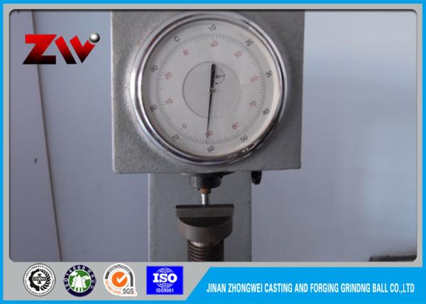 Low carbon Alloy steel forged grinding balls high impact value , material 60Mn