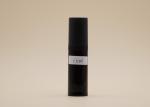 Cosmetic PP Plastic Airless Spray Bottle , Black 15ml Airless Pump Bottles